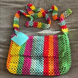 Cynthia Rowley Multicolor Beaded Bag